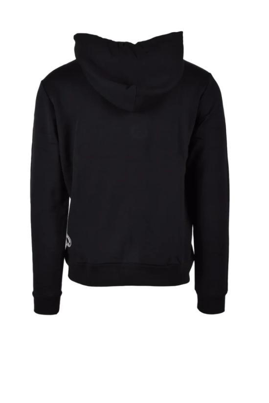  커스텀네셔널 후드 티셔츠 검정색 후드 면 스웨트셔츠 - COSTUME NATIONAL