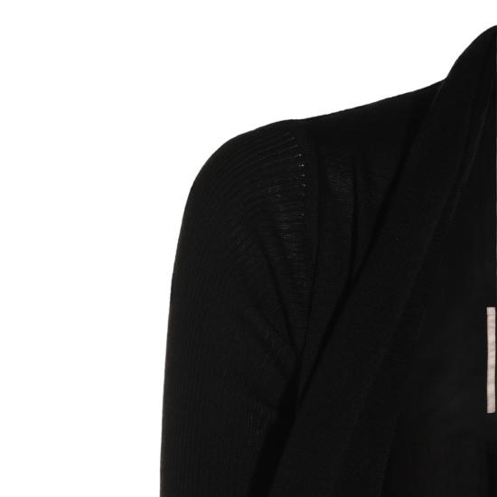 26FW 릭 오웬스 가디건 RP02F5643M09 Black - RICK OWENS