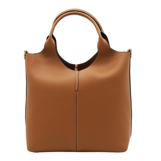 26FW 토즈 스몰 쇼핑백 XBWEBRF0200UBL2L83 Brown - TODS