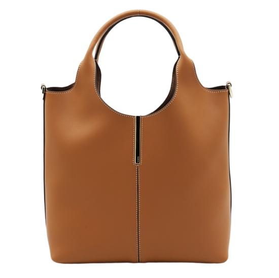 26FW 토즈 스몰 쇼핑백 XBWEBRF0200UBL2L83 Brown