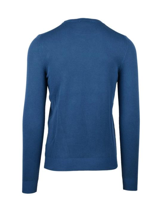 25SS Terzo Fuso 1952 니트웨어 파란색 가는 면 니트 스웨터 - OTHER BRANDS
