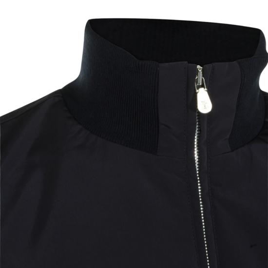  브루넬로 쿠치넬리 가공 나일론 웨이스트코트 MM4796584CIR70 Black - BRUNELLO CUCINELLI