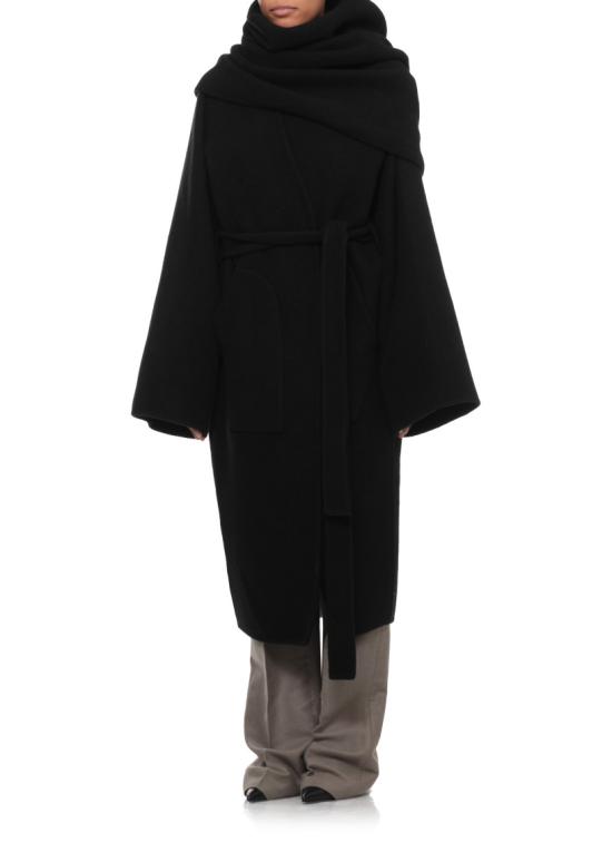 26FW 릭 오웬스 코트 RP02F5901DDR09 Black - RICK OWENS
