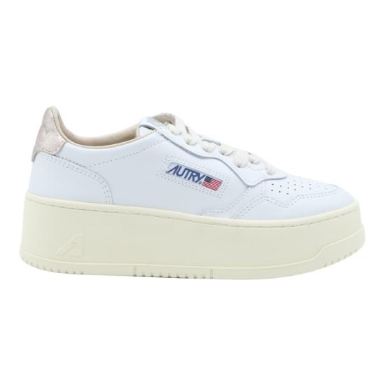 26FW 오트리 메달리스트 플랫폼 스니커즈 PTLWLL27 White