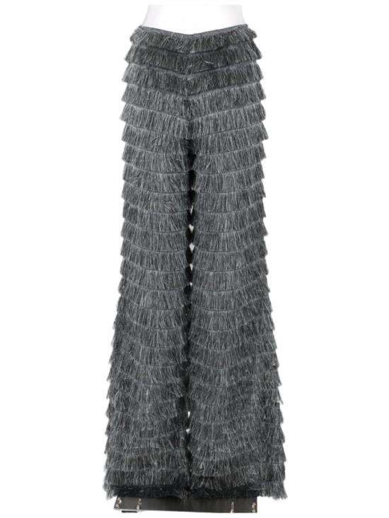  알베르타 페레티 팔라초 팬츠 03386641 1507 Grey - ALBERTA FERRETTI