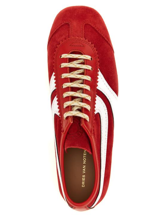 26FW 드리스 반 노튼 스니커즈 2621317000133352 Red - DRIES VAN NOTEN