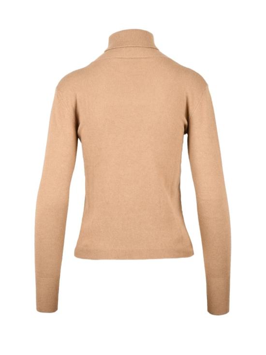 C Oeur 터틀넥 베이지색 터틀넥 울 혼방 스웨터 - OTHER BRANDS
