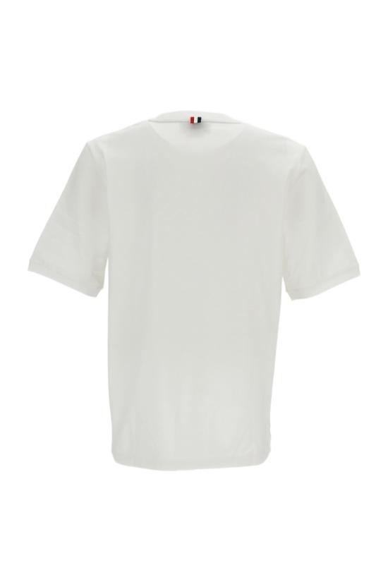 26FW 톰브라운 반팔 티셔츠 MJT581AJ0276100 White - THOM BROWNE