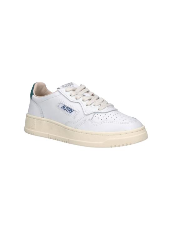 26FW 오트리 메달리스트 로우 레더 스니커즈 AULWBJ02 White - AUTRY