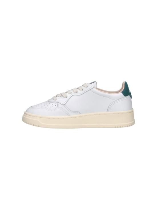 26FW 오트리 메달리스트 로우 레더 스니커즈 AULWBJ02 White - AUTRY