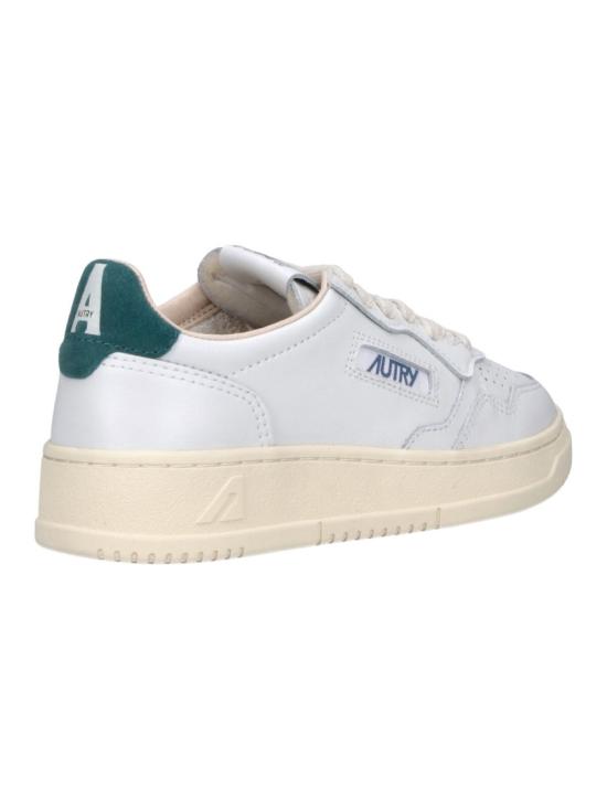 26FW 오트리 메달리스트 로우 레더 스니커즈 AULWBJ02 White - AUTRY