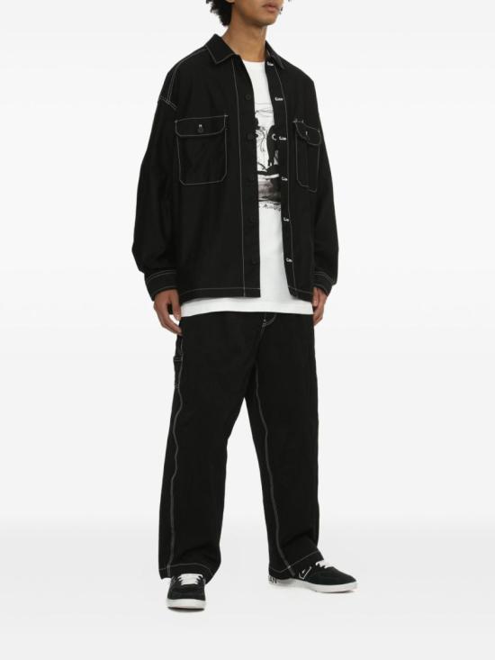 25FW 꼼데가르송 데님 팬츠 HPP0170511BLACK - COMME DES GARCONS