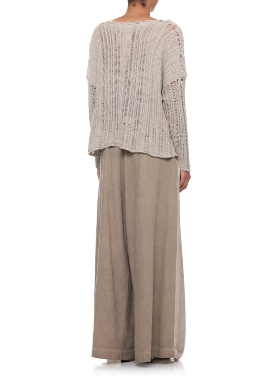 26SS 산크타무에르테 니트웨어 S332SAND SHELL Grey - SANCTAMUERTE