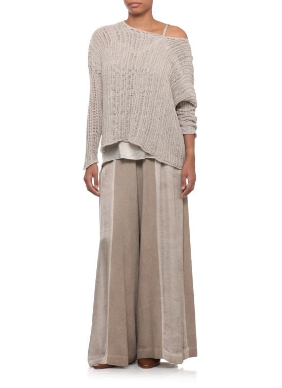 26SS 산크타무에르테 니트웨어 S332SAND SHELL Grey - SANCTAMUERTE