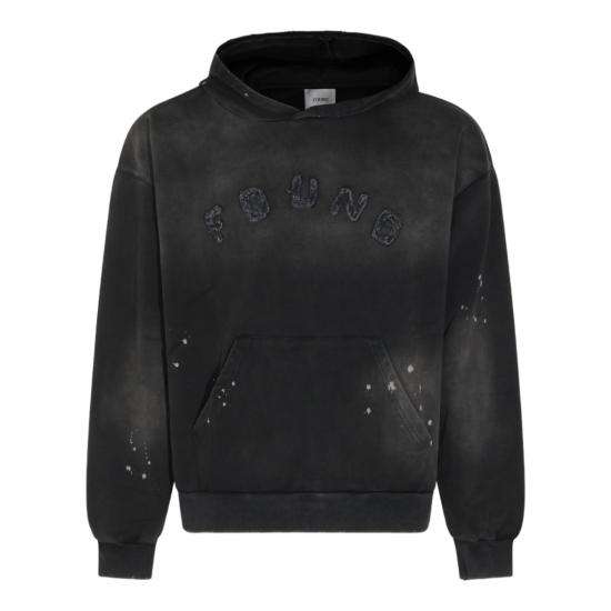 26FW 파운드 후드 티셔츠 FOPF26HO025190027 Black