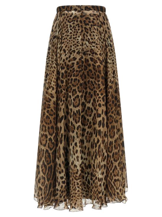 26FW 돌체앤가바나 숏 스커트 F4DC8TFS1ARHY13M Brown - DOLCE & GABBANA