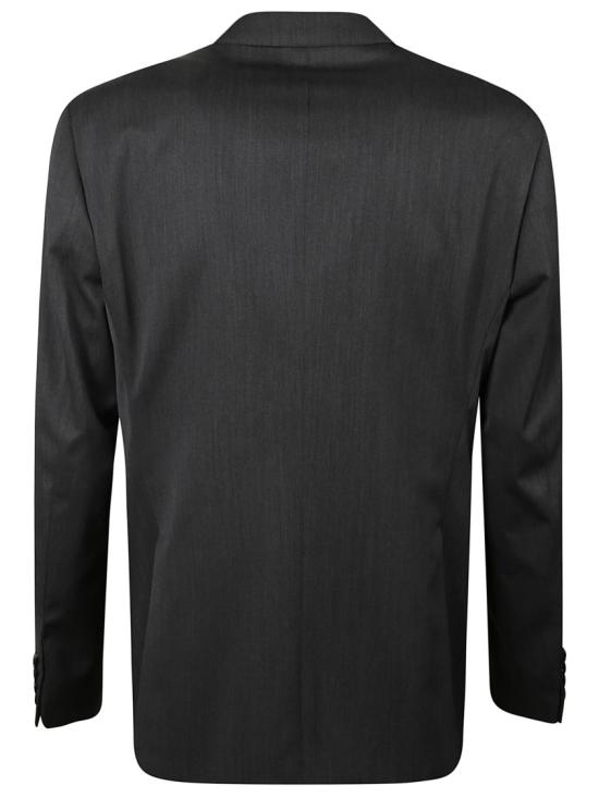 25FW 조르지오 아르마니 수트 세트 GM000007TE10047U8122 Black - GIORGIO ARMANI