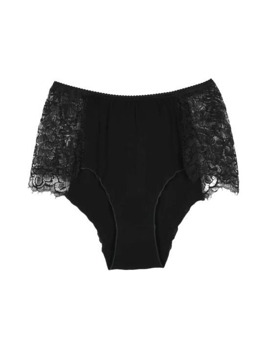 25FW 마렐라 X 스텔라 맥스웰 미디 스커트 레이스 장식이 있는 유려한 드레이프의 란제리 - MARELLA X STELLA MAXWELL