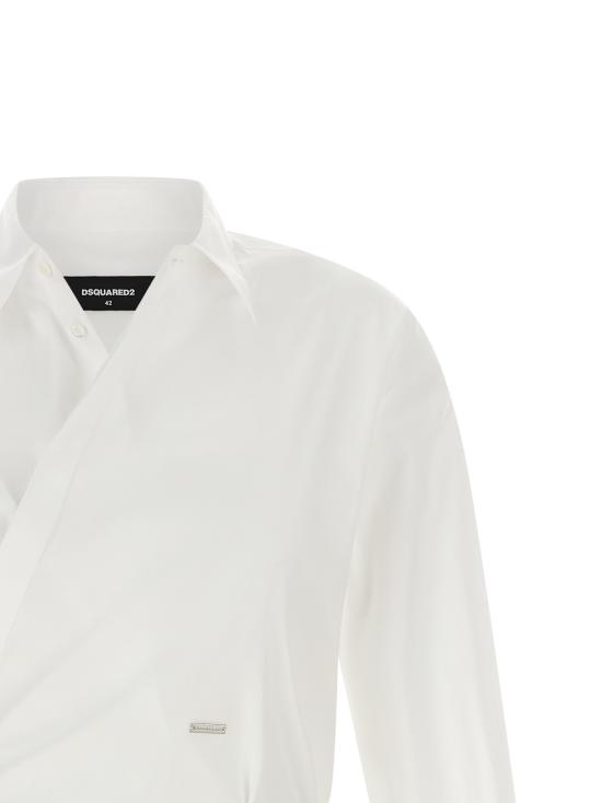 26FW 디스퀘어드2 셔츠 S75DL0965S44131100 White - DSQUARED2
