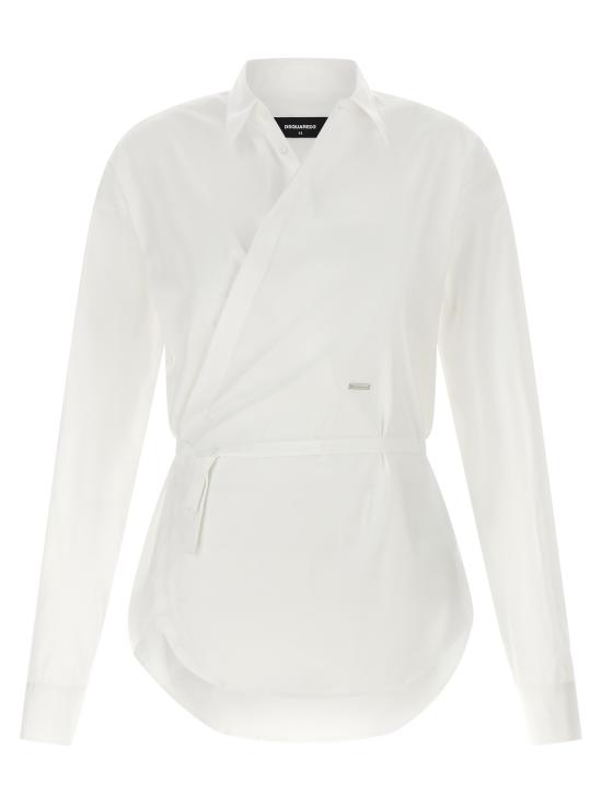 26FW 디스퀘어드2 셔츠 S75DL0965S44131100 White