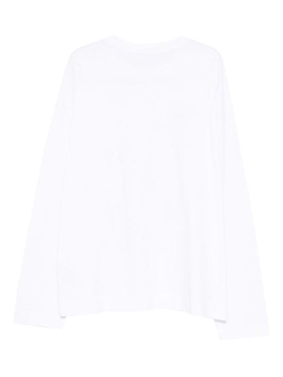 25FW 드리스 반 노튼 긴팔 티셔츠 2520211202603001 White - DRIES VAN NOTEN