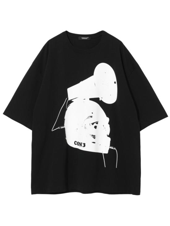 25FW 언더커버 반팔 티셔츠 UC2E48134BLACK