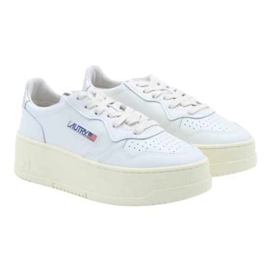 26FW 오트리 메달리스트 플랫폼 스니커즈 PTLWLL05 White - AUTRY