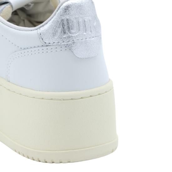 26FW 오트리 메달리스트 플랫폼 스니커즈 PTLWLL05 White - AUTRY
