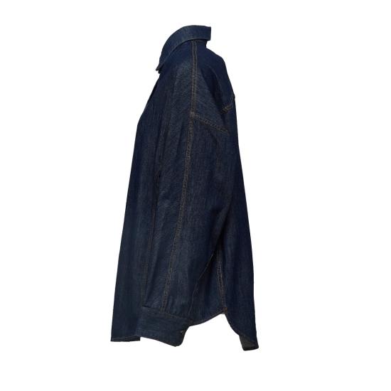26FW 드리스 반 노튼 데님 셔츠 2621307104402 Black - DRIES VAN NOTEN