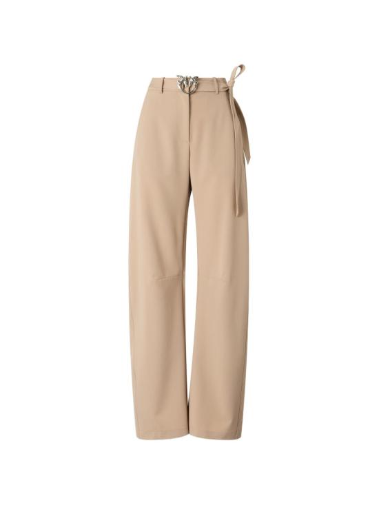 26FW 핑코 스트레이트 팬츠 107201NEWLEXY A18EL13 Beige