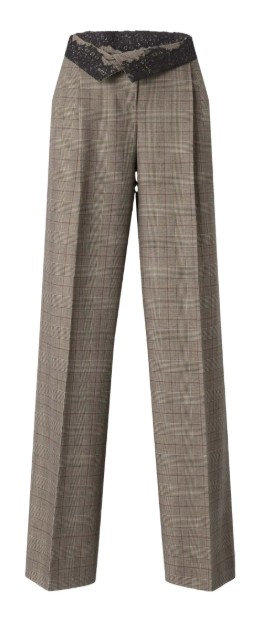 26FW 핑코 수트 팬츠 107476PLUMERIA A3FFCYZ Beige - PINKO
