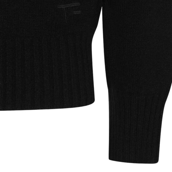 26FW 톰포드 긴팔 티셔츠 KOL003YMK069NAA Black - TOMFORD