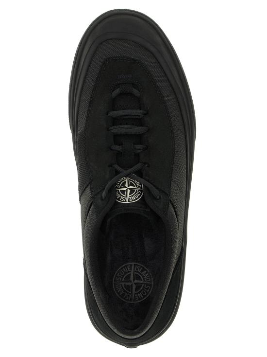 26FW 스톤 아일랜드 스니커즈 L2SFWS100020S0538V0029 Black - STONE ISLAND