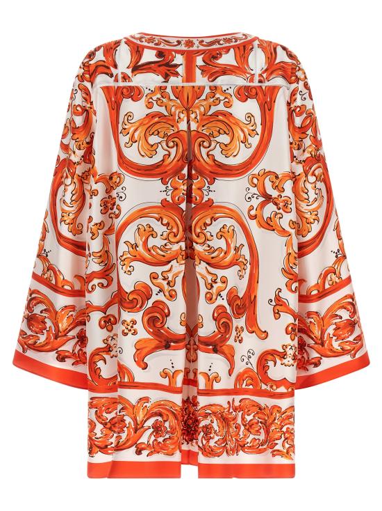 26FW 돌체앤가바나 숏 원피스 F61A2TGDDRES9000 Orange - DOLCE & GABBANA