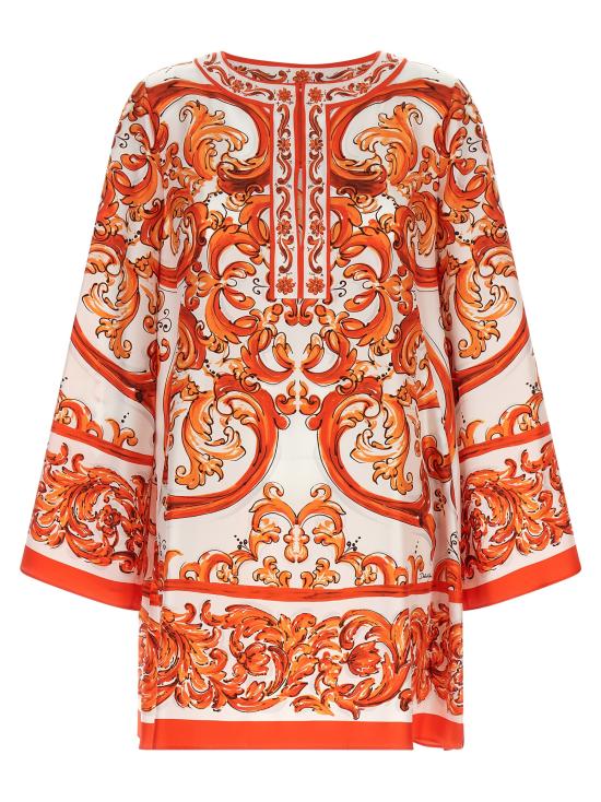 26FW 돌체앤가바나 숏 원피스 F61A2TGDDRES9000 Orange