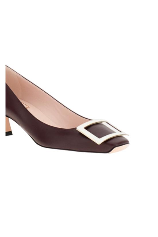 26FW 로저비비에 힐/펌프스 RVW44815280NK0R802 Burgundy - ROGER VIVIER