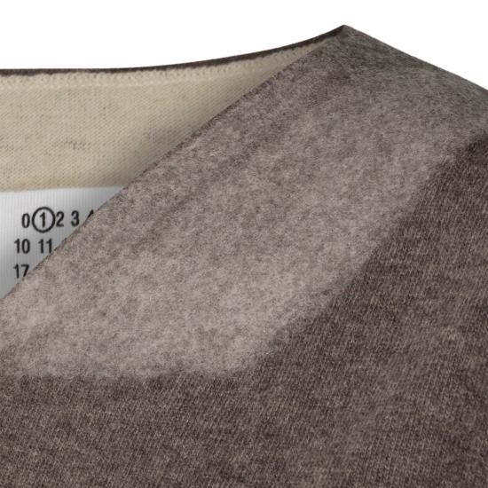 26FW 마르지엘라 투 톤 버진 울 베스트 투 톤 버진 울 베스트 S51TH0096M13304812F Brown - MAISON MARGIELA