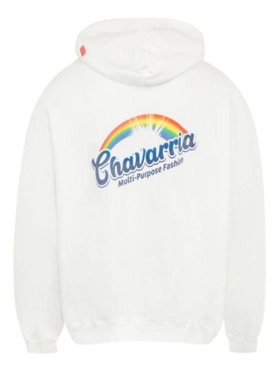 25FW 윌리 차바리아 후드 티셔츠 WCJSY0116000 White - WILLY CHAVARRIA