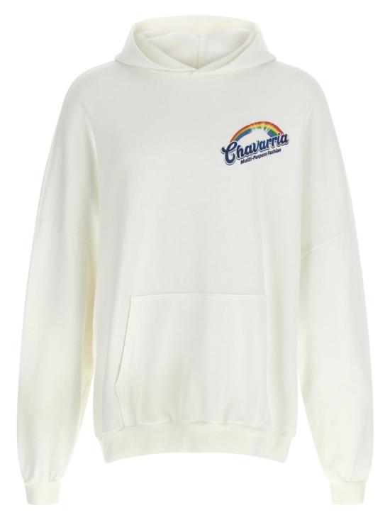 25FW 윌리 차바리아 후드 티셔츠 WCJSY0116000 White