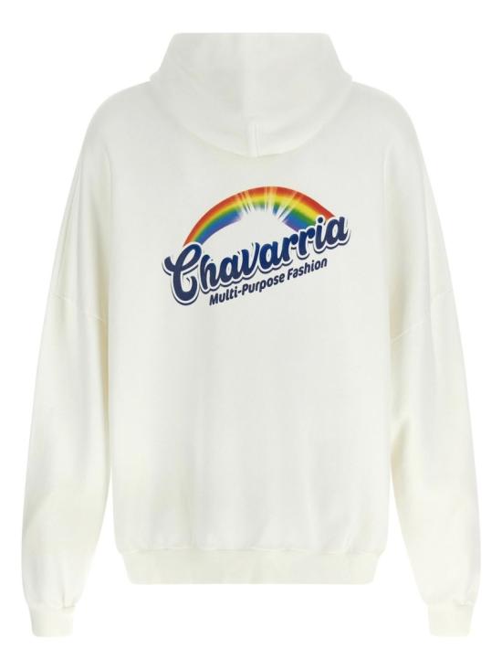 25FW 윌리 차바리아 후드 티셔츠 WCJSY0116000 White - WILLY CHAVARRIA