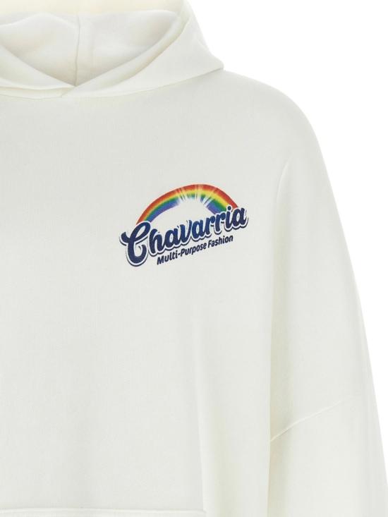 25FW 윌리 차바리아 후드 티셔츠 WCJSY0116000 White - WILLY CHAVARRIA