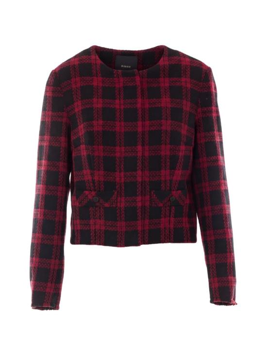 26FW 핑코 수트 자켓 107432GEUM A3GNZR4 NERO ROSSO - PINKO