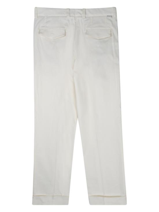  파올로 페코라 밀라노 팬츠 B124 00841102 White - PAOLO PECORA MILANO
