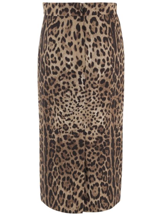26FW 돌체앤가바나 롱 스커트 F4B6UTFSRKYHY13M Brown - DOLCE & GABBANA