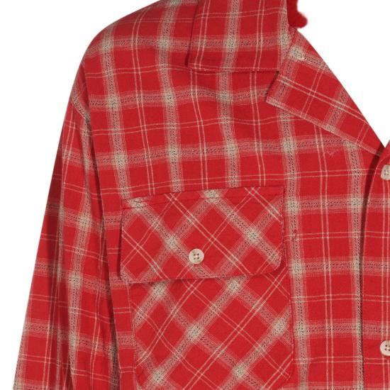 26FW 파운드 긴팔 셔츠 FOPF26SR020126574 Red - FOUND