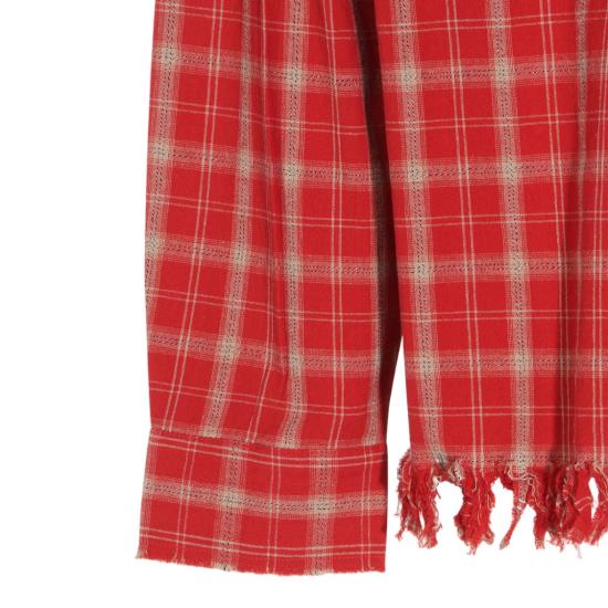 26FW 파운드 긴팔 셔츠 FOPF26SR020126574 Red - FOUND