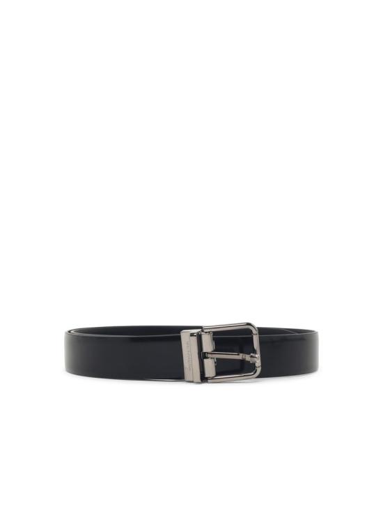 26FW 돌체앤가바나 가죽 벨트 BC4703 AI935 80999 Black