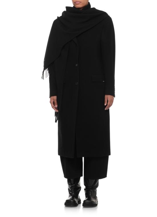 26FW 디 아티코 코트 261WCC00097WWS001AA100 Black - THE ATTICO