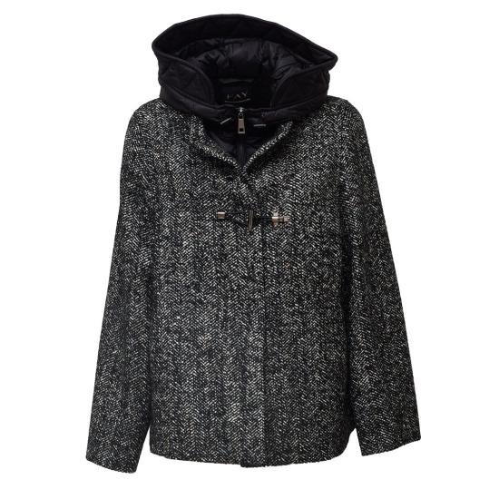 26FW 페이 코트 NAW59533730YQV Black