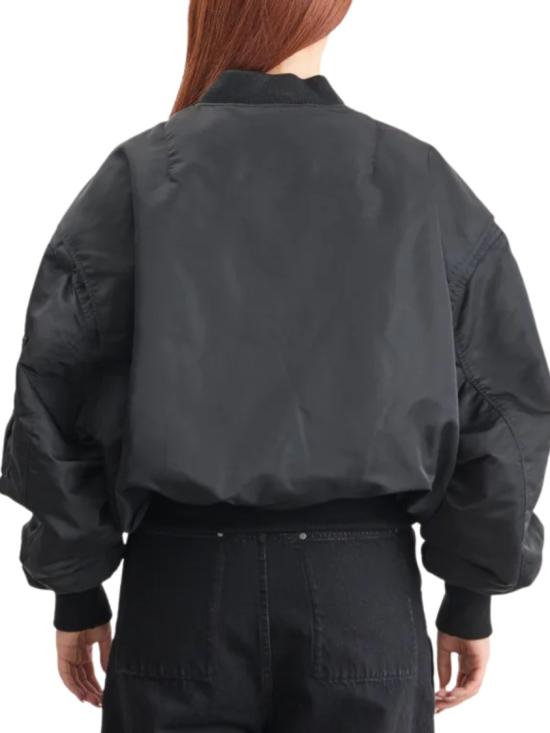 25FW 엔타이어 스튜디오 봄버 자켓 ESU1044OIL Black - ENTIRE STUDIOS